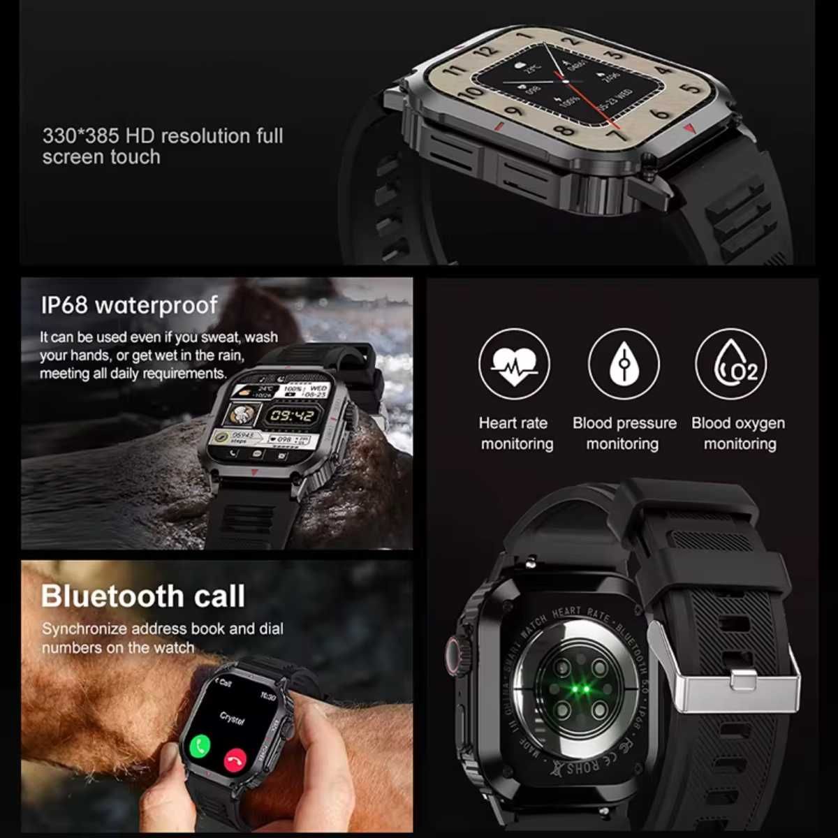 Смарт часы:  VWAR DK66. NFC. GPS. Compass. Barometr.