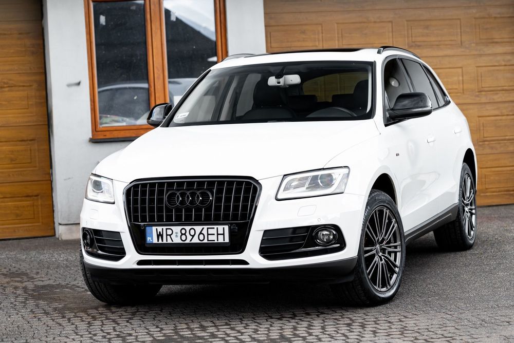 Audi Q5 2.0D 177KM Quattro Xenon LED Panorama Skóra Tempomat B&O Serwis