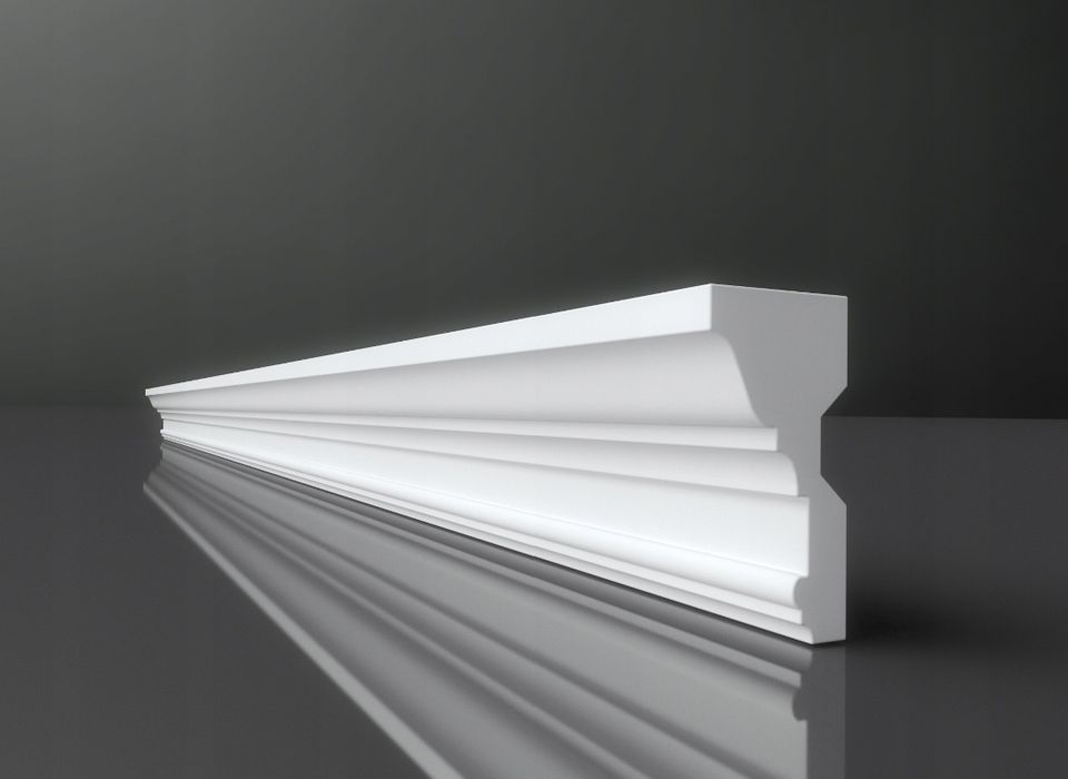 Listwy przysufitowe gzyms karniszowy xps maskownica firan