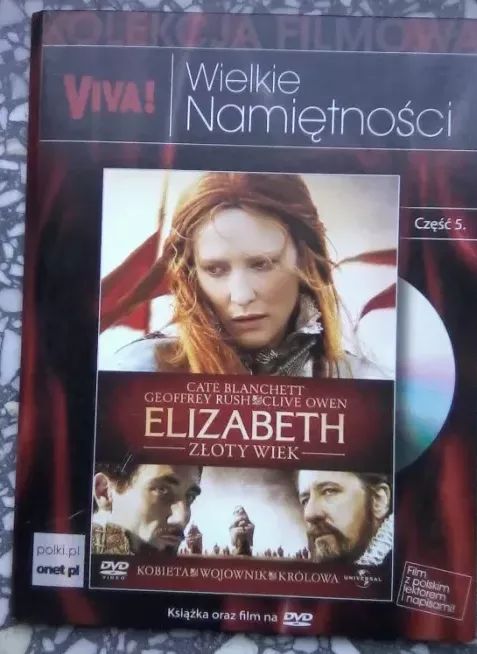 Film DVD "Elizabeth złoty wiek" reż. Shekhar Kapur, 2008