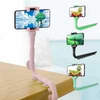 Cute Worm Lazy Holder с присосками зел Держатель для телефона гиб