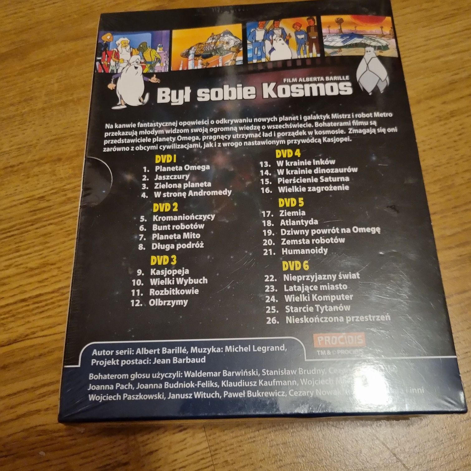 Był sobie kosmos 6 DVD Folia Kolekcja filmów