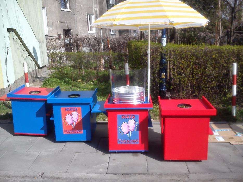 Maszyna do waty cukrowej.