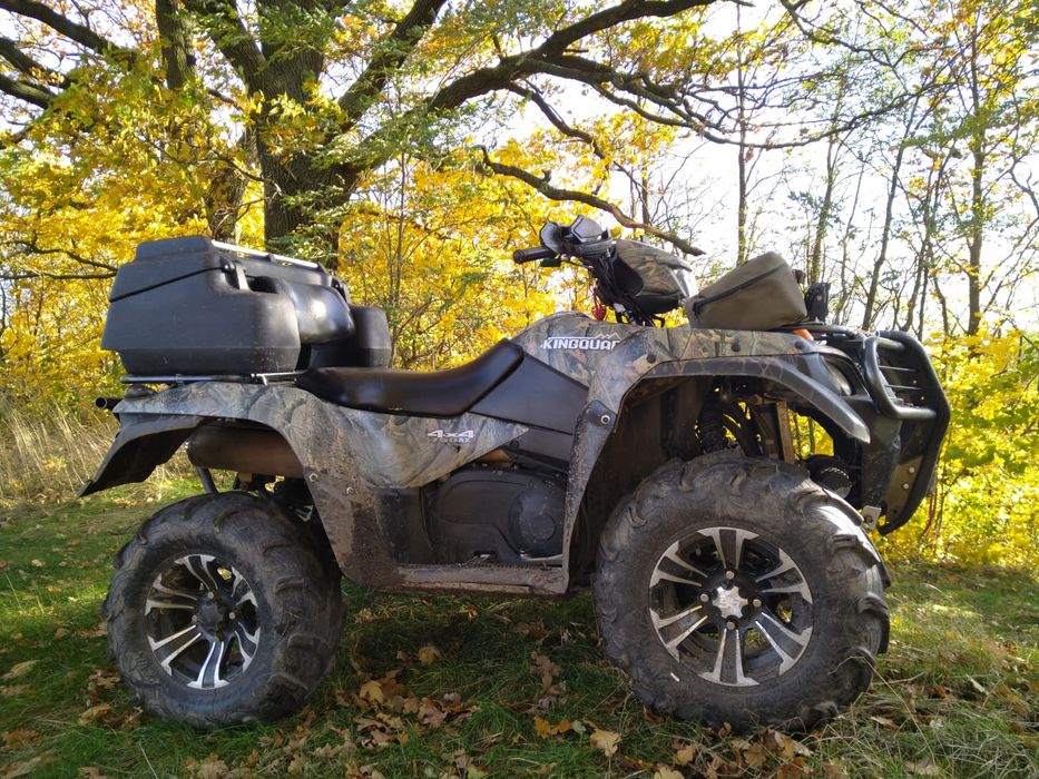 Suzuki Kingquad 750 quad homologacja, ubezpieczony camo