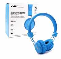 Бездротові навушники Superb Sound без Wires NIA-X3 Сині