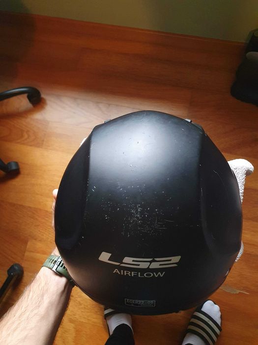 Capacete Airflow LS2 - L - Preto