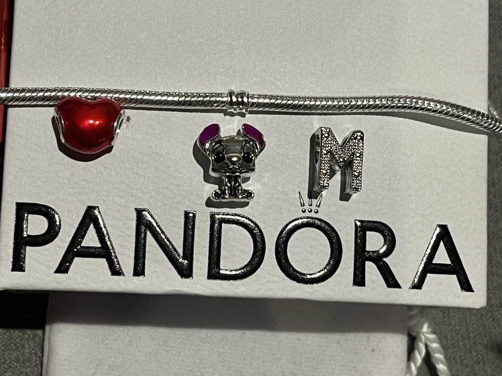 Charmsy do bransoletki pandora stich serce wyprzedaż