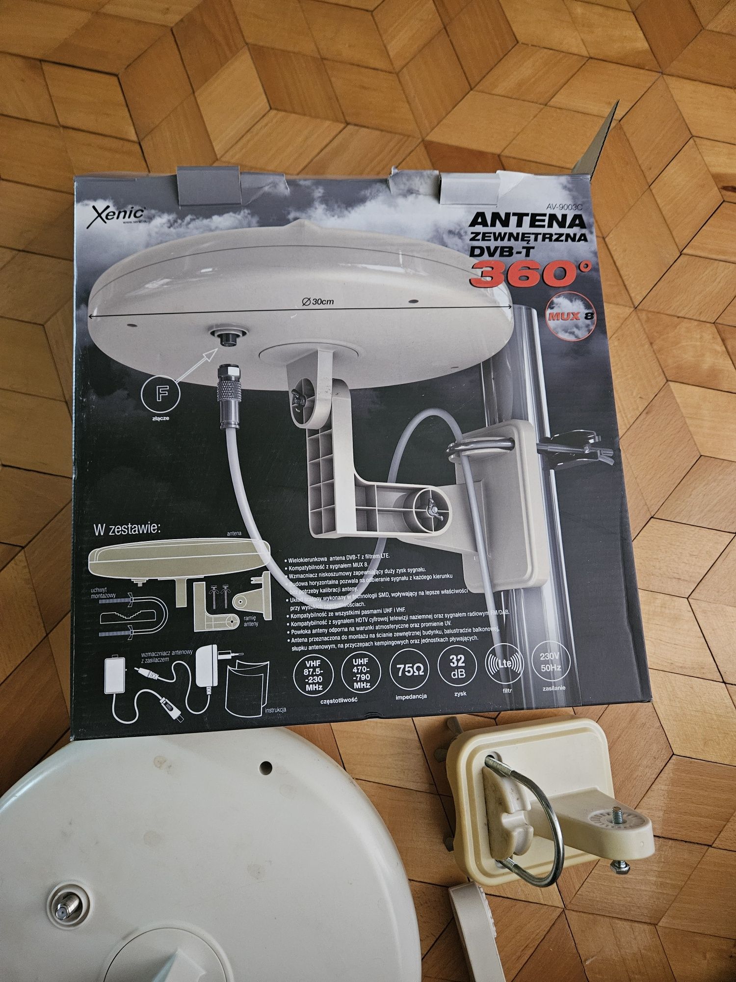 Antena zewnętrzna dvb-t