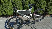 Rower elektryczny Haro bike, Mxus 30h, 26", Sony vtc5a, rock shox