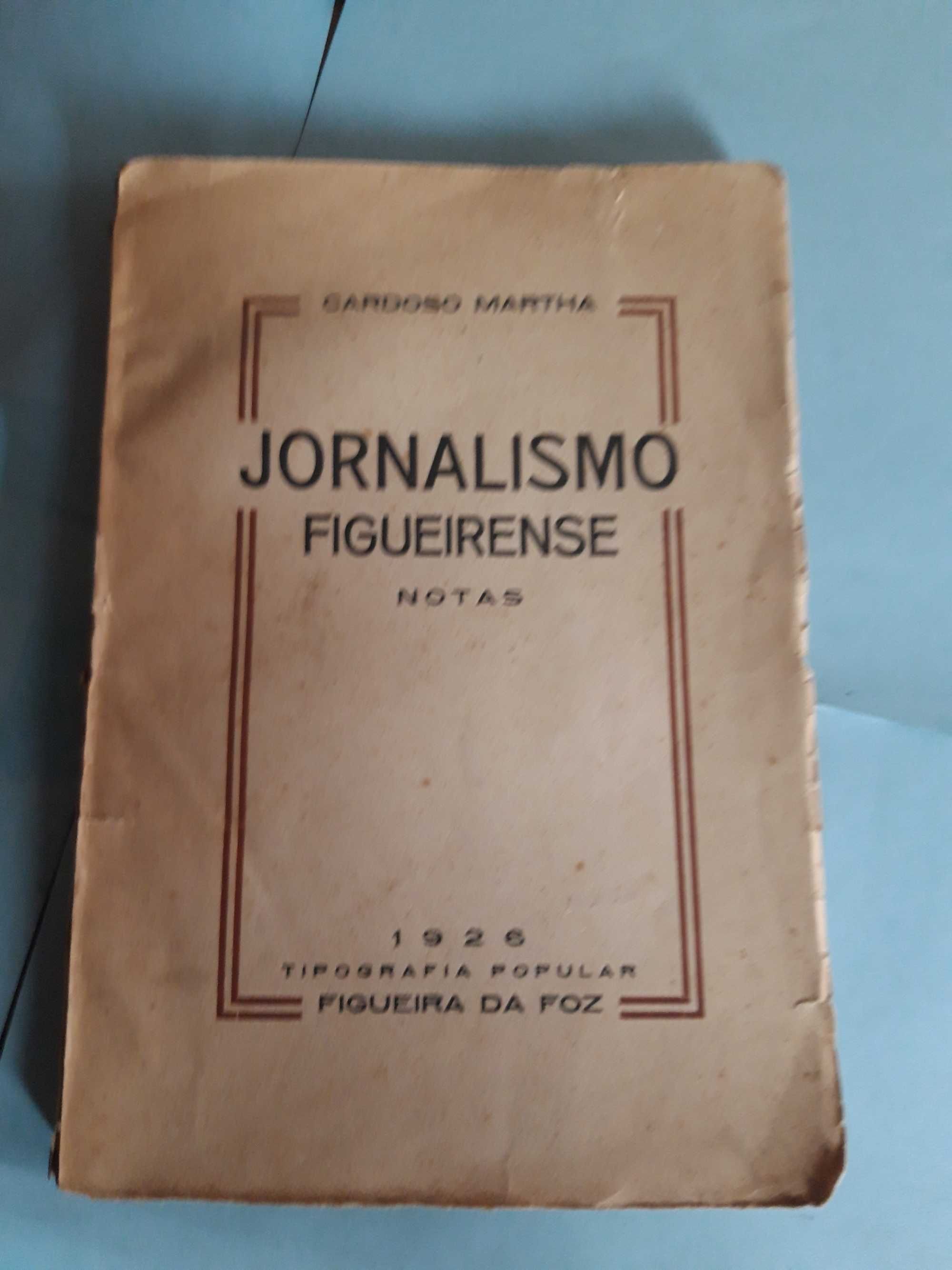 Livro - Jornalismo Figueirense - Cardoso Martha