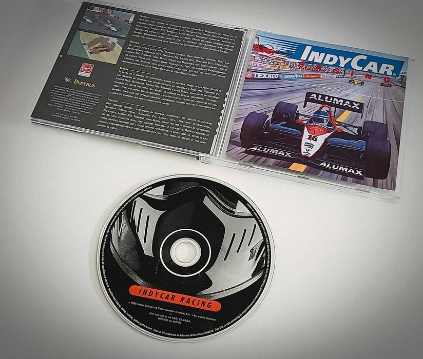 Retro gra Indycar Racing PC BIG BOX ANGIELSKA 1993