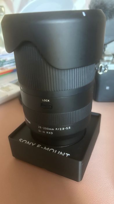 Lente Sony full frame 28-200 e-mount - Tamron