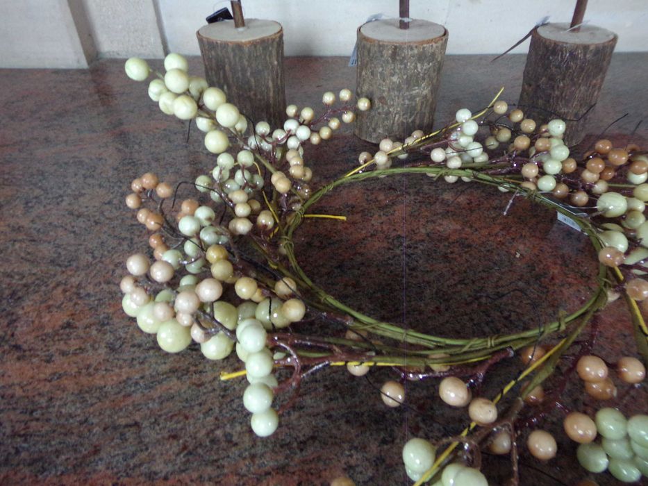 Choinka filz Wianek Świąteczny stroik X-Mas Home & You Skandi Hygge