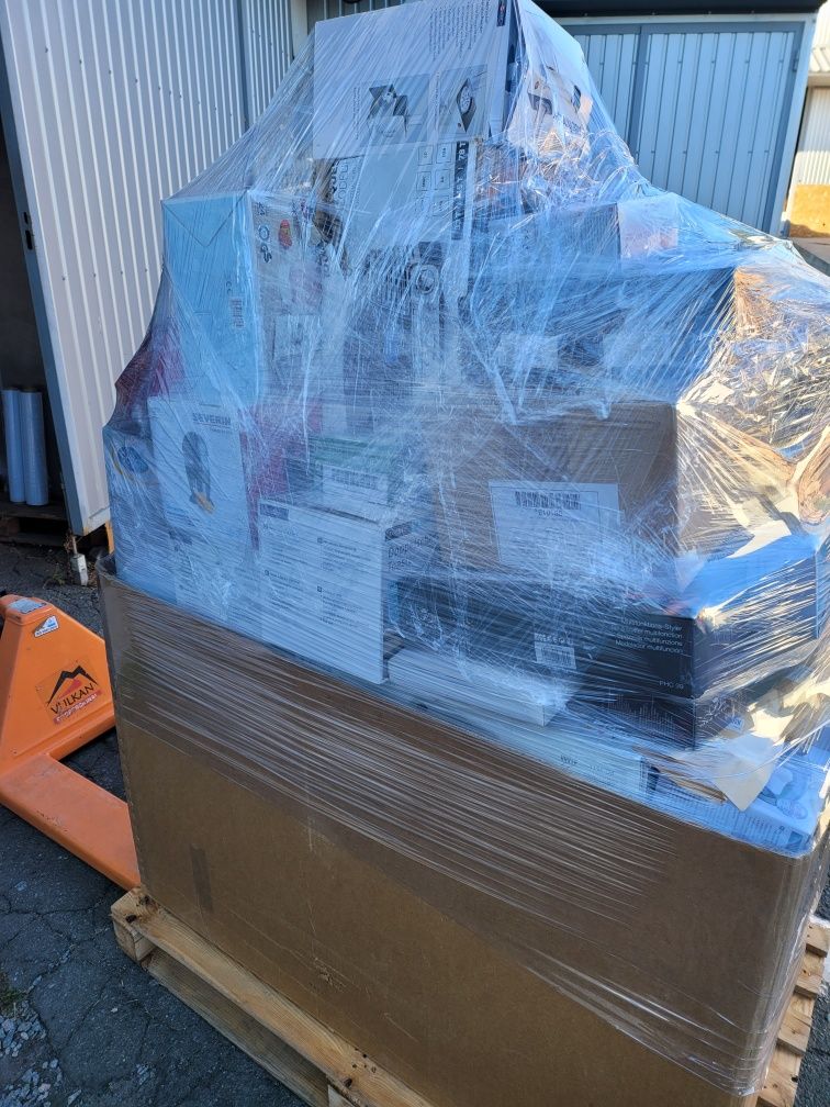 Палети мікс з дрібною технікою амазон лідл amazon lidl з Європи опт