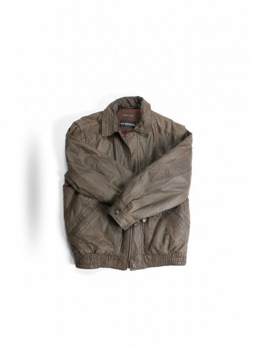 Чоловіча шкіряна Vintage куртка-трансформер HI-BUXTER