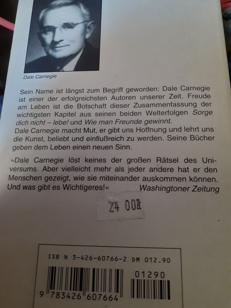 Dale Carnegie Freu dich des Lebens