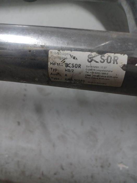 Kangur orurowanie przod