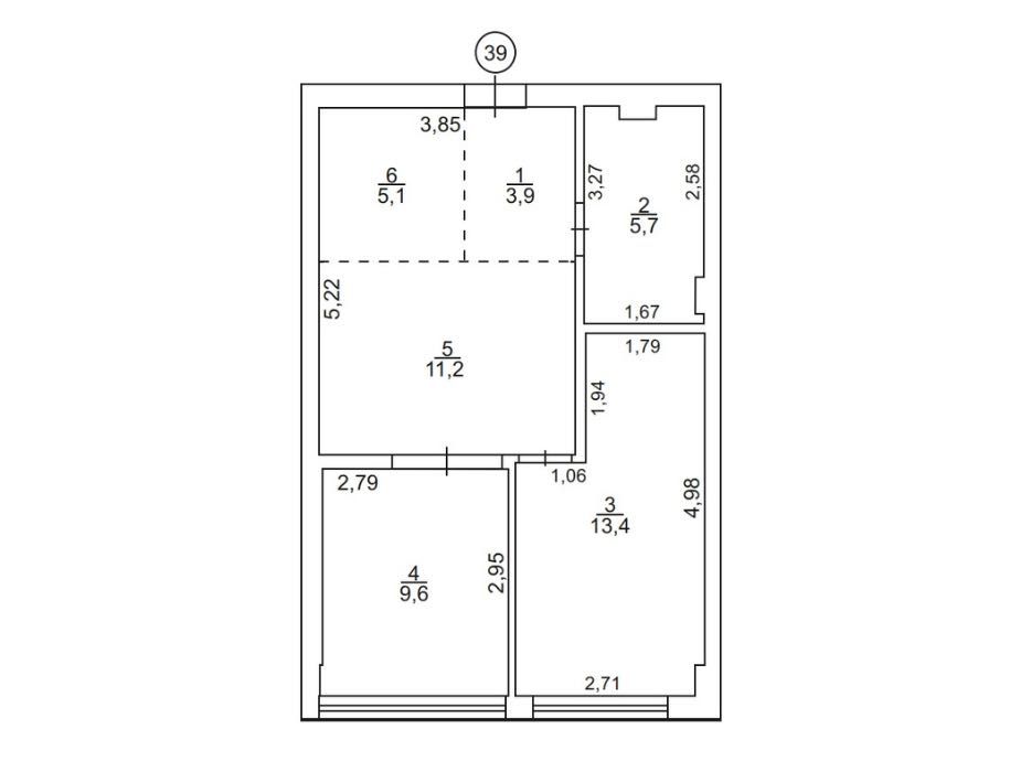 Продаж 2-кім апартаменту, Ринок Краснодонців, АТБ, АК Тиса Renovation