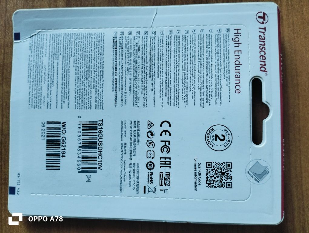 Karta Micro SD MicroSD, 16 GB Nie MLC, Transcend High Endurance -25 →