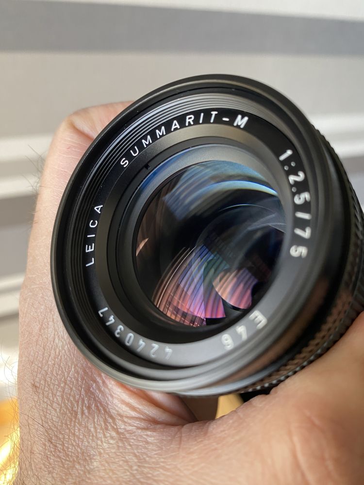 Leica M summarit 75mm 2.5 6 bit code