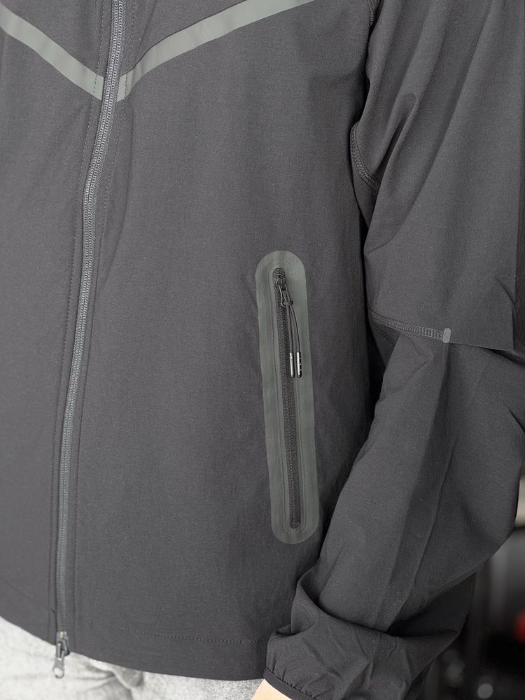 Кофта Nike Tech Woven Oversized (ОРИГІНАЛ) Чоловіча кофта Nike Black