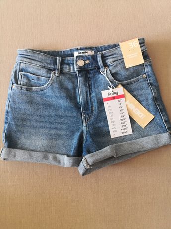 Spodenki szorty jeansowe nowe rozmiar S