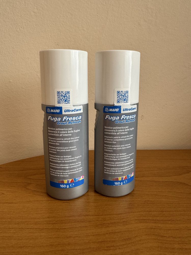 Fuga fresca Mapei polimerowy renowator koloru do fug cementowych nowy