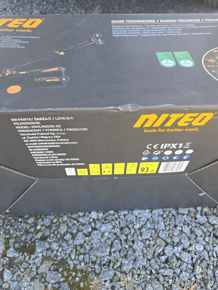 Kosiarka akumulatorowa NITEO 20 V Max