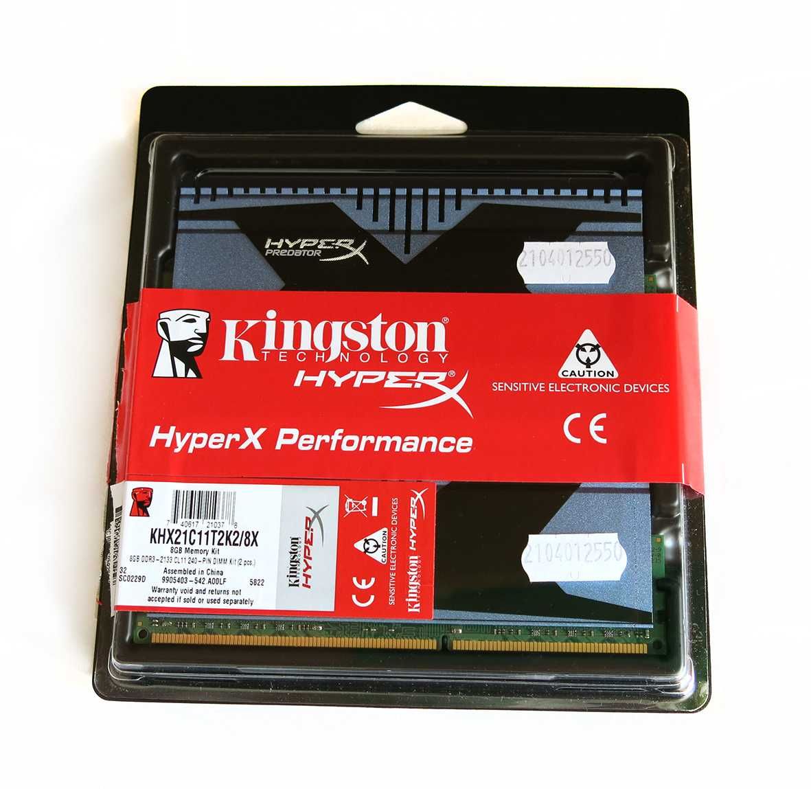 Pamięć RAM Kingston HyperX Predator 2x4GB DDR3-2400