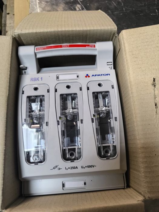 Rozłącznik izolacyjny RBK 1 250A NOWY