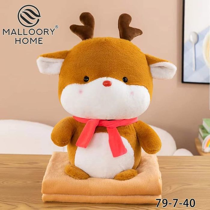 Іграшка 3 в 1 з пледом в середині