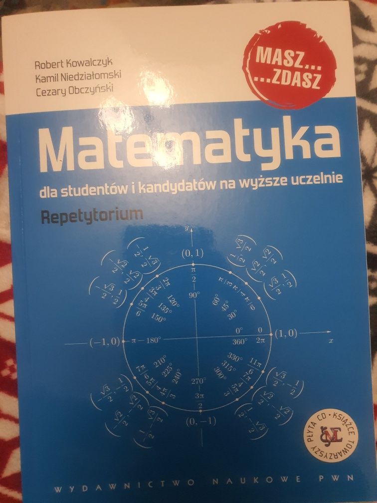 Matematyka dla studentów I kandydatów na uczelnie wyższe - praca zbior