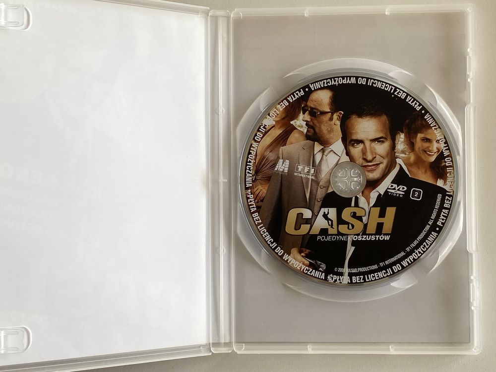 Cash DVD film Pojedynek Oszustów Monolith studio