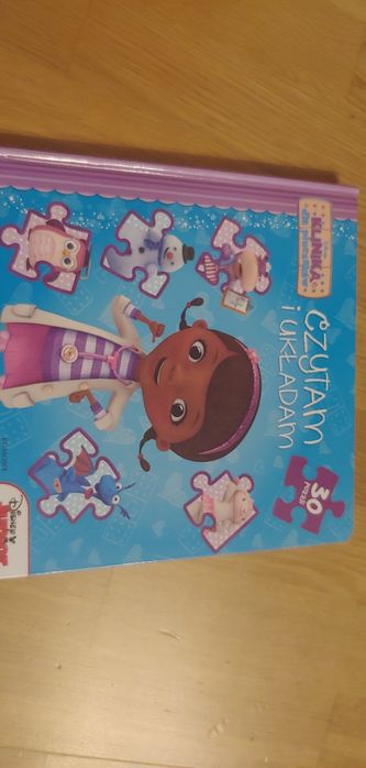 Doktor Dosia - Książka puzzle 30 sztuk