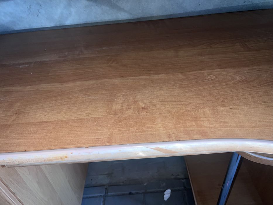 Biurko używane drewniane