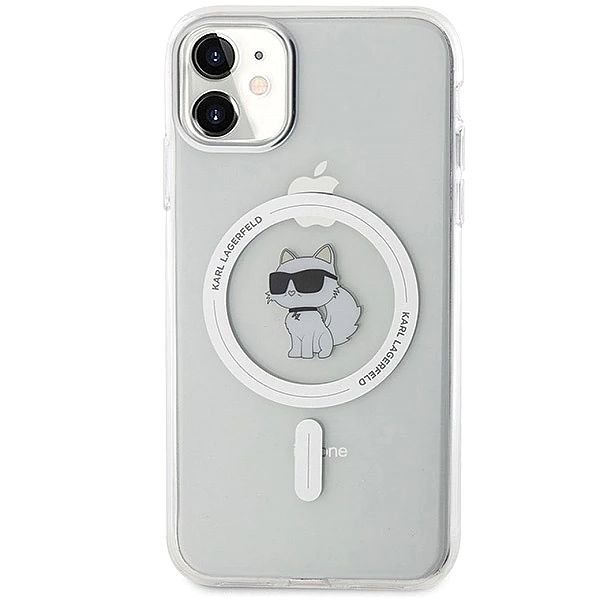 Etui Karl Lagerfeld IML Choupette MagSafe na iPhone 11 / Xr - przezroc
