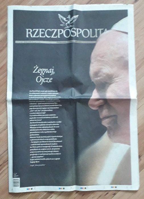 Jan Paweł II - czasopisma, 17 pozycji, L'osservatore Romano, Newsweek