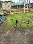 Tripod stojak wedkaraki stanowisko karpiowe