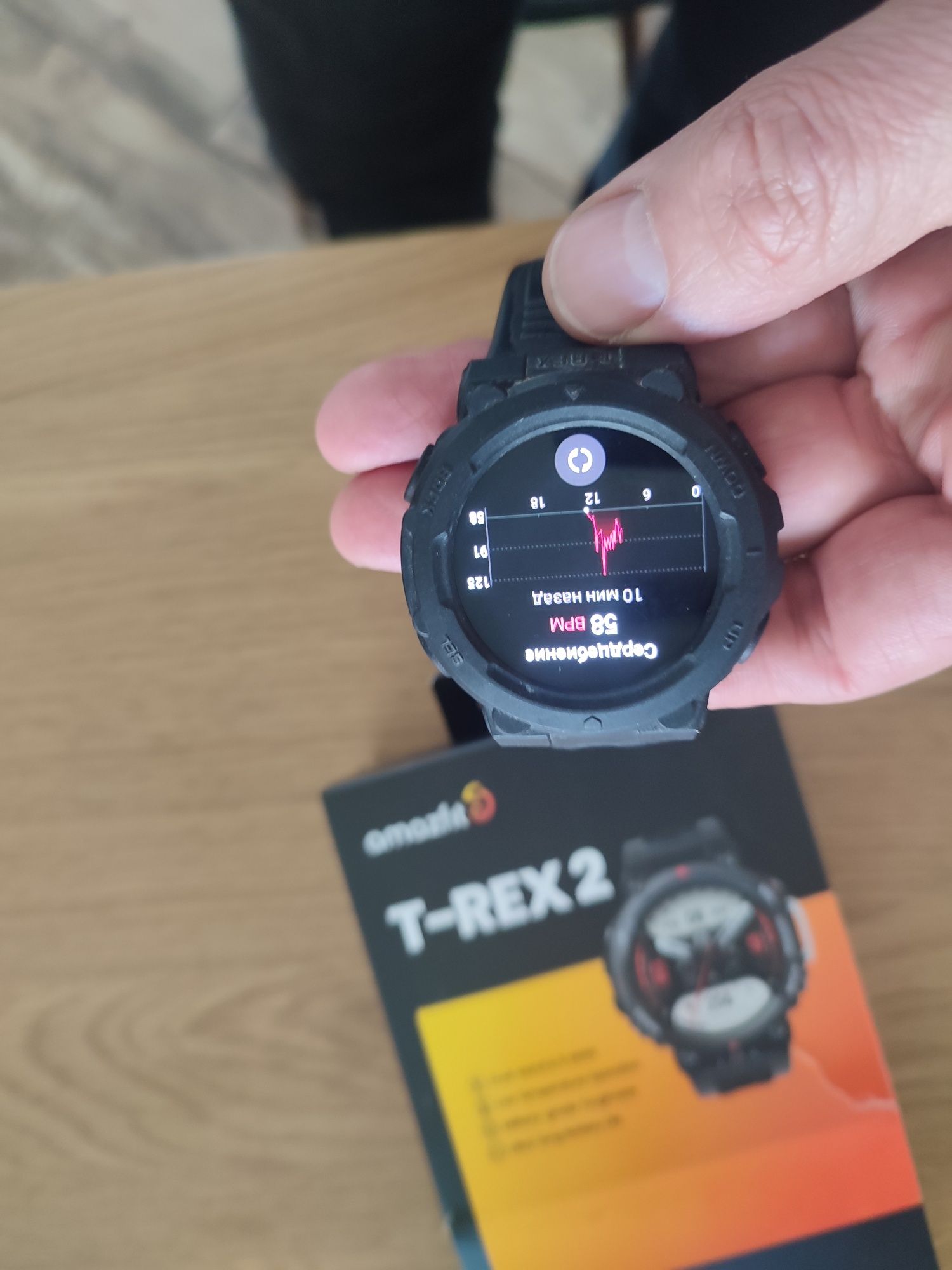 Годинник anazfit T-Rex 2 + чехол бампер часы