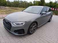 Audi A4 Audi A4 2.0 tfsi 3xS-line. Skóra, kolor szary beton, black edition