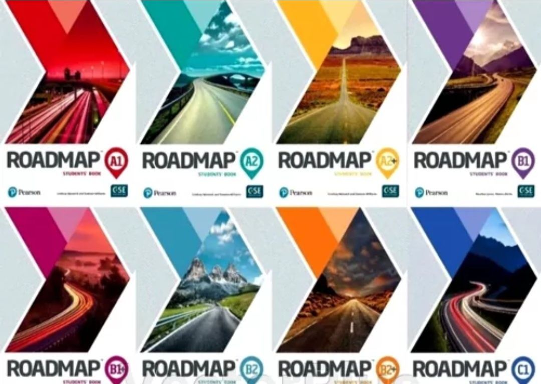 Roadmap A1, A2, A2+B1, B1+B2, B2+C1 Studen's book + Workbook