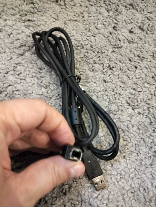 Kabel do drukarki 2 metry czarny