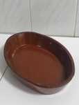 Travessa em barro para cozinhar