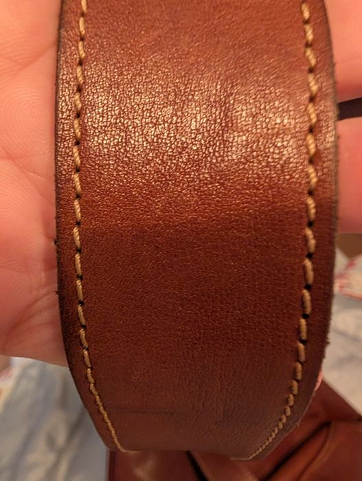 Mochila original em pele italiana