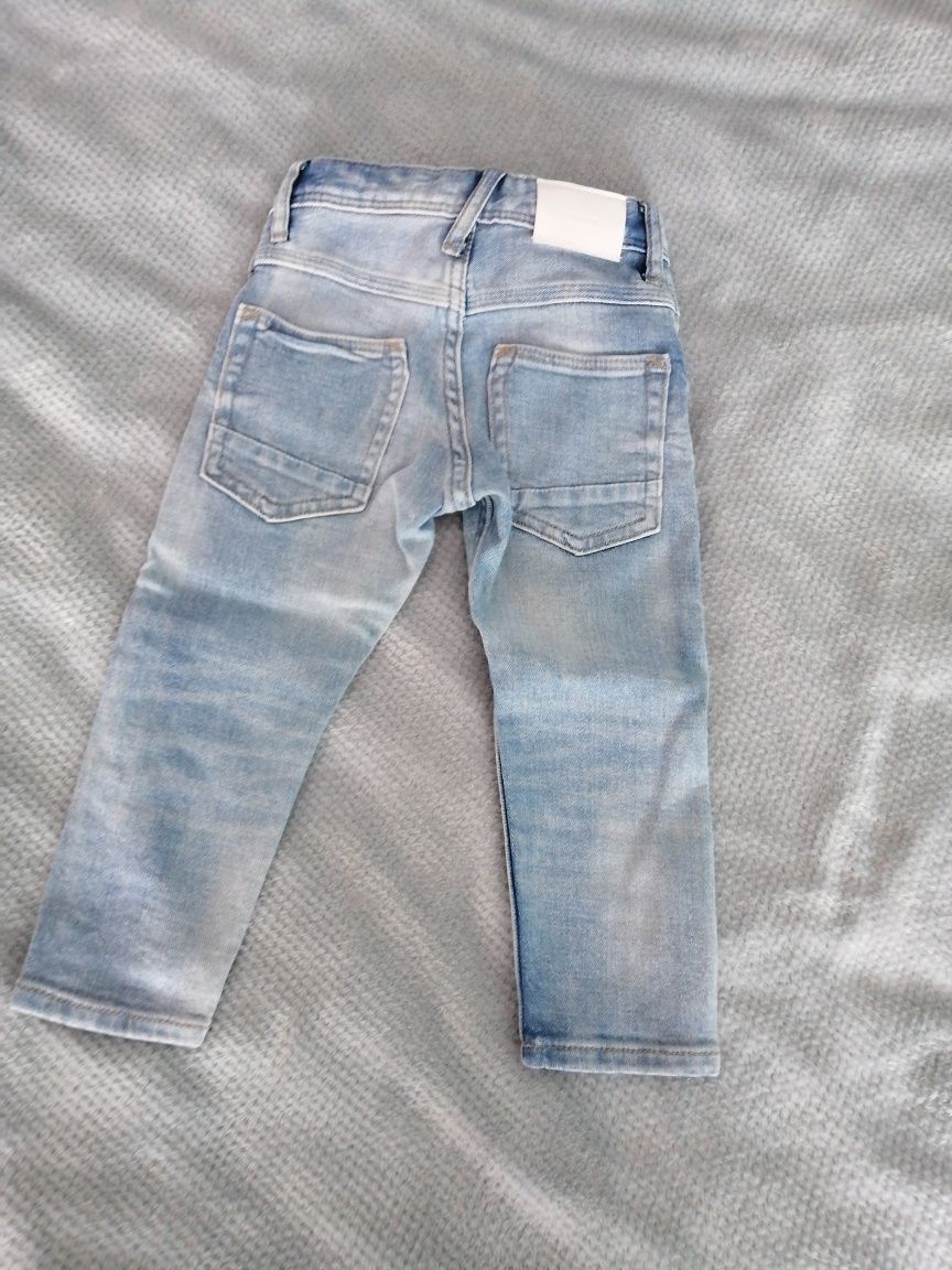 Spodnie jeansowe h&m 98