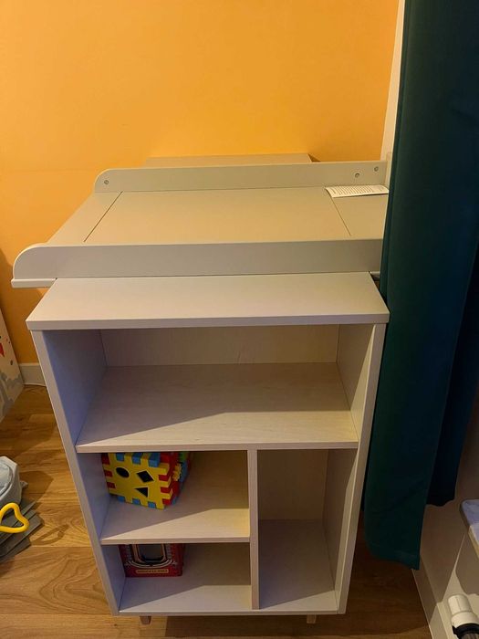 Komoda z regałem z boku Basic Kaszmir Wood Luck Design