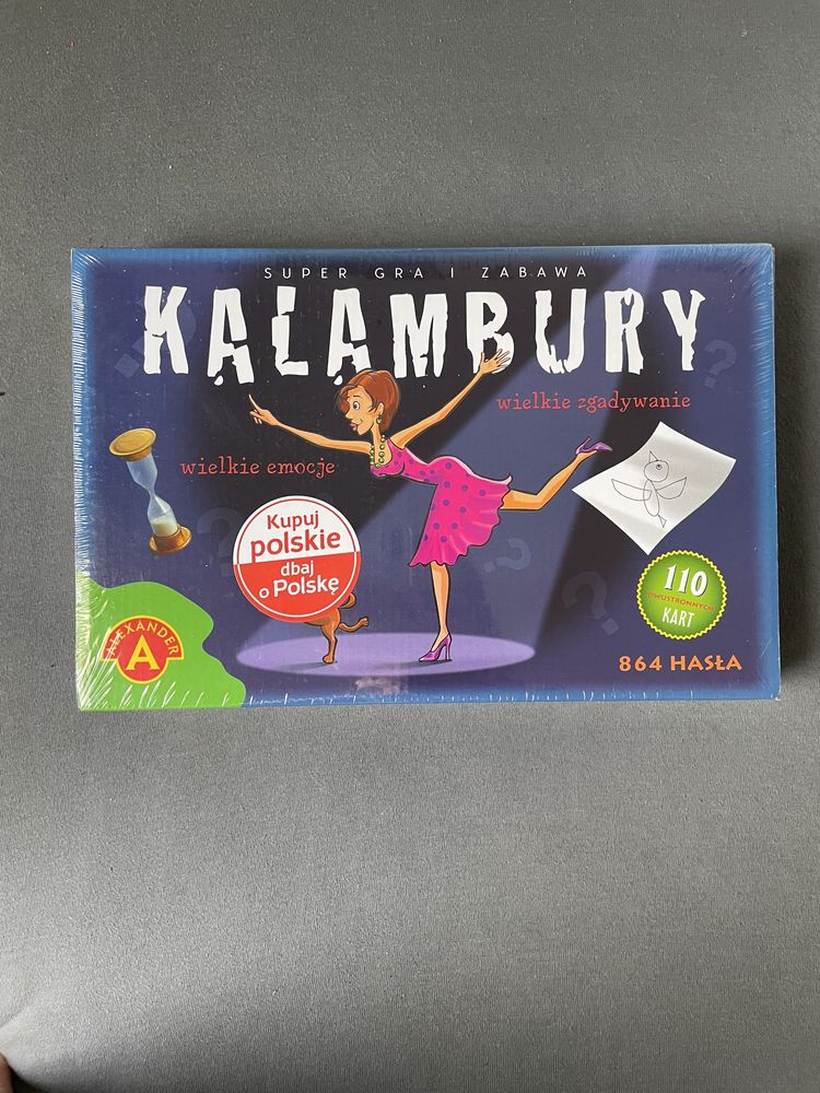 Bingo Granna Kalambury 2 gry nowe w folii