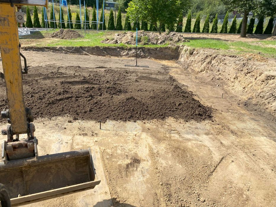 Wykop, drenaż, odwodnienie, minikoparka, usługi kompleksowo.