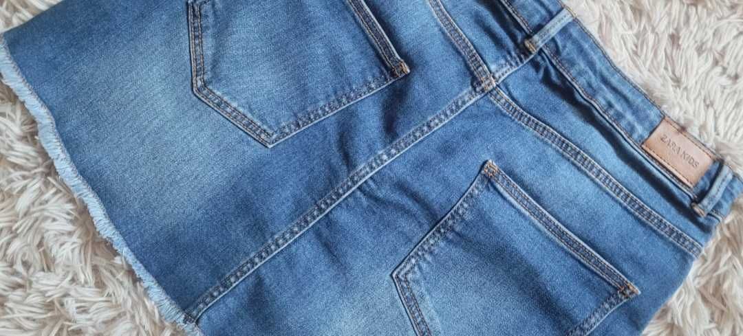 Jeansowa spódnica Zara Rozmiar 164