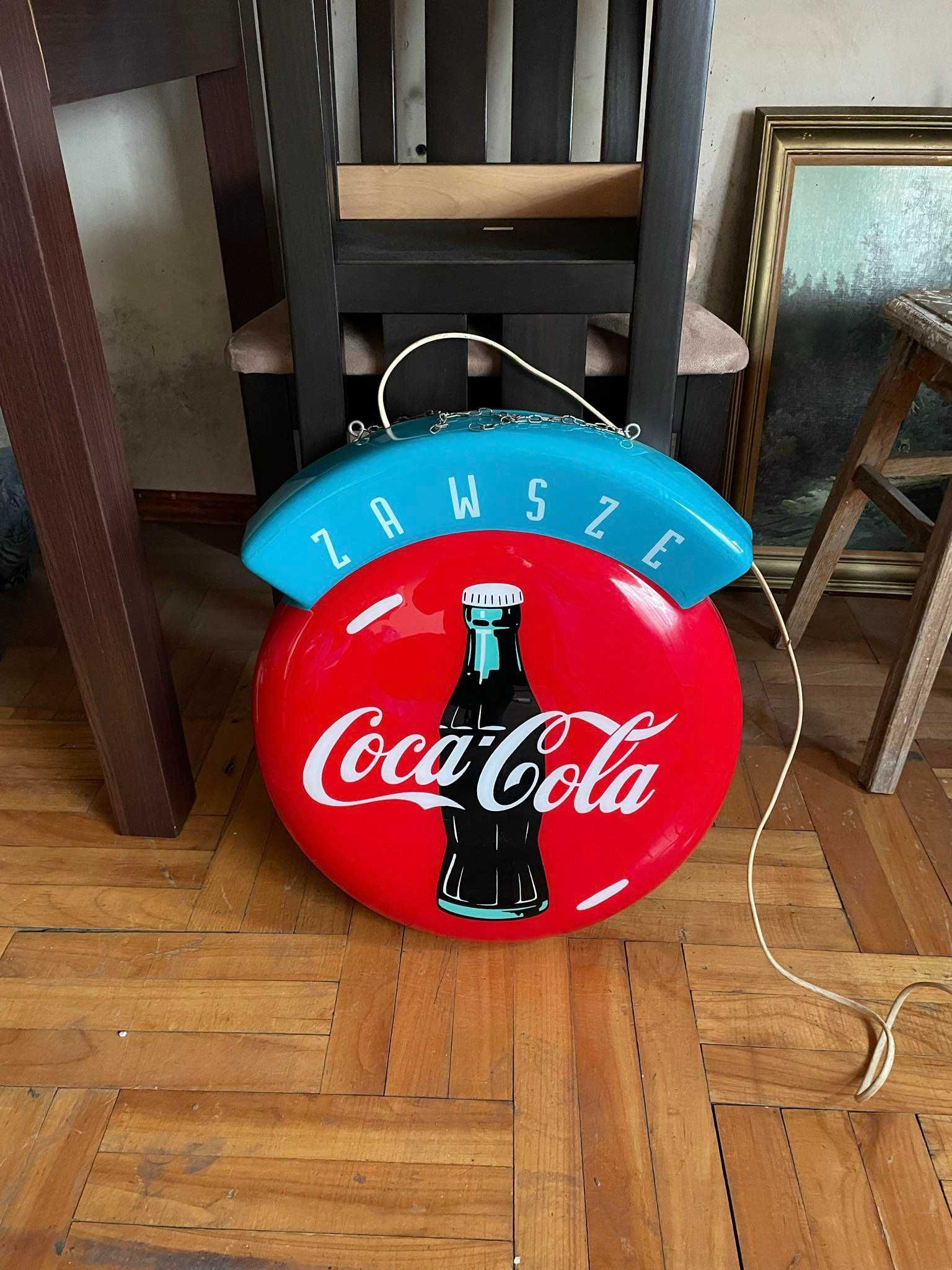 Lampa szyld  Coca Cola